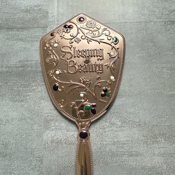 NWOB Besame Cosmetics Sleeping Beauty Collection‎ Rose Gold Royal Vanity Mirror - Picture 2 of 4